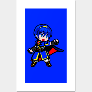 Marth (Fire Emblem Shadow Dragon) Posters and Art